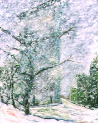 Flatiron in Blizzard