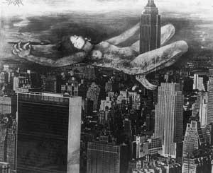 Woman Over NY
